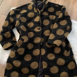 Ann Taylor Polka Dot Coat